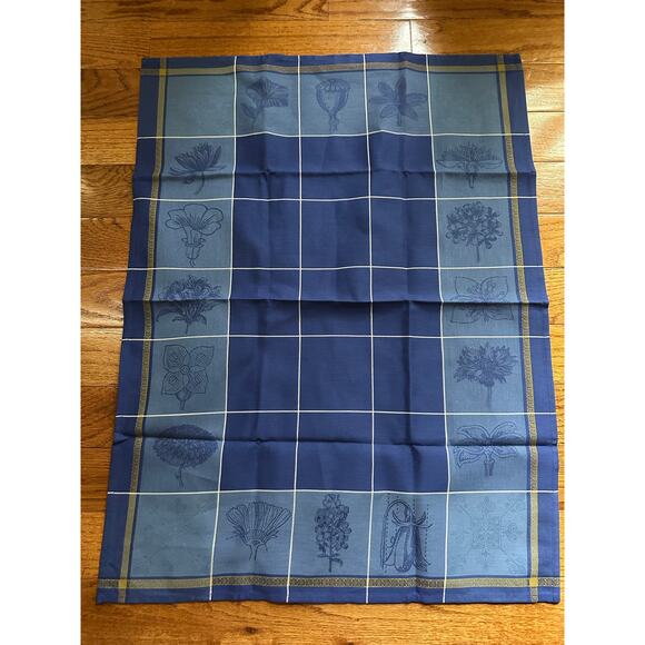 2 Le Jacquard Francais Tea Towels Primrose Bordier French provincial herbs new - Picture 3 of 16